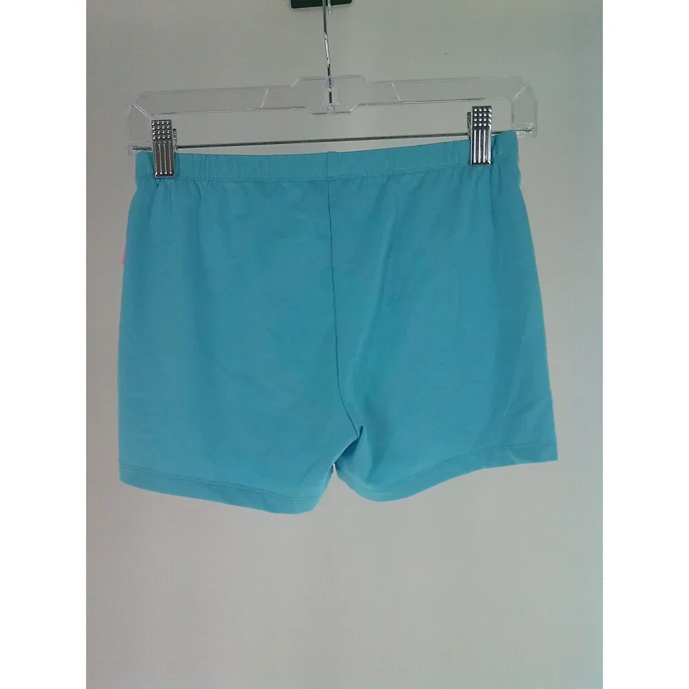 Pre-Owned Dance Shorts Danskin Now XL Child Blue Jazz Acro